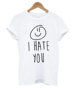 I Hate You Smiley T-Shirt ZA