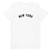 New York 04 Short-Sleeve Unisex T-Shirt ZA