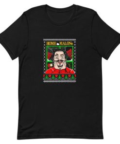Post Malone Home Alone Christmas Short-Sleeve Unisex T-Shirt ZA