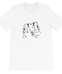 Skeleton Dance Short-Sleeve Unisex T-Shirt ZA