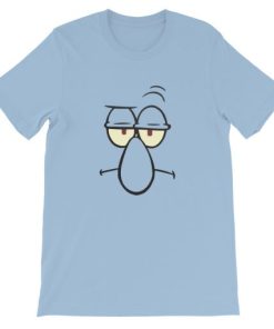 Squidward Big Face Short-Sleeve Unisex T-Shirt ZA