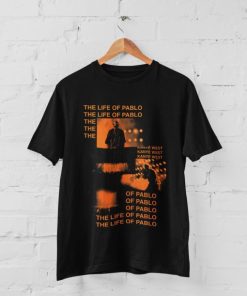 The Life Of Pablo Inspired Album Cover Style T-Shirt back ZA