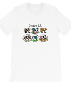 Vintage 90s Cows of LA Short-Sleeve Unisex T-Shirt ZA