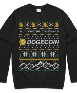All I Want For Christmas Is Doge Sweater ZA