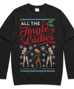 All The Jingle Ladies Christmas Sweater ZA