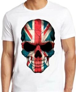 British Flag Skull T Shirt ZA