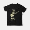 Cat Playing Guitar T-Shirt ZA