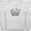 Floral Flowers Funny Tacos Are My Valentine Hoodie ZA