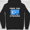Free the Uyghurs Support Uighur Rights and Freedom Hoodie ZA