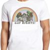Frog & Toad Say Gay Rights LGBT Pride Proud Funny Meme Gift Tee Gamer Cult Movie Music T Shirt ZA