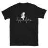 Heartbeat Bass Guitar Player Gift T-Shirt ZA