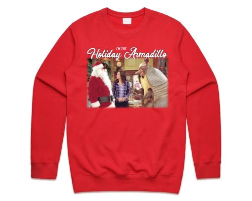 I'm The Holiday Armadillo Friends Christmas Sweatshirt ZA