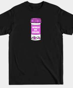 Juice Wrld World on Drugs T-shirt ZA