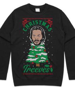 Keanu Reeves Christmas Treeves Sweater ZA