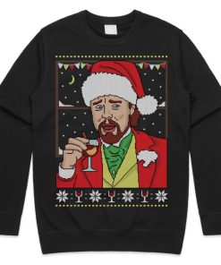 Leonardo DiCaprio Meme Christmas Sweatshirt ZA