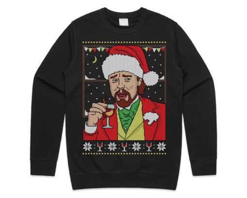 Leonardo DiCaprio Meme Christmas Sweatshirt ZA