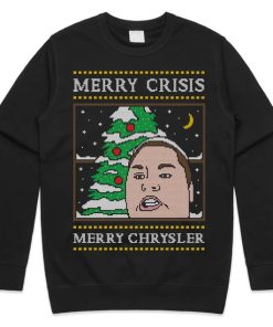 Merry Crimus Crisis Chrysler Christmas Sweatshirt ZA