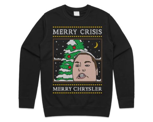 Merry Crimus Crisis Chrysler Christmas Sweatshirt ZA