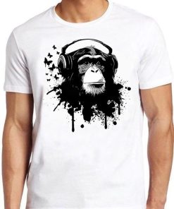 Monkey Business Funny Slogan Animal T-Shirt ZA