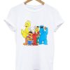 Sesame Street Big Bird Ernie Elmo Bert Cookie Monster T-shirt ZA