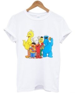 Sesame Street Big Bird Ernie Elmo Bert Cookie Monster T-shirt ZA