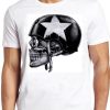 Skull Biker Harley Motorbike Ride Bike Punk Baby Retro Best Gift Top Tee Mens Womens Unisex T Shirt ZA