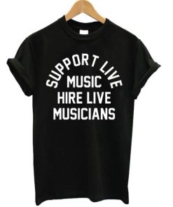 Support Live Music T-shirt ZA
