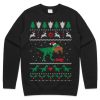 T-Rex Eating Reindeer Sweater ZA