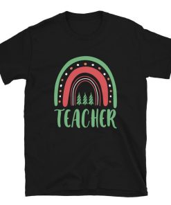 Teacher School Ugly Christmas T-Shirt ZA