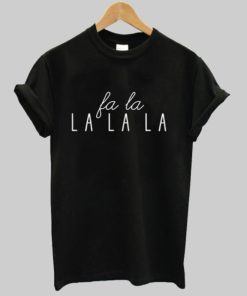 Fa La La La La Christmas T-shirt ZA