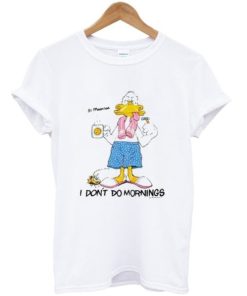 Grumpy Duck I Don’t Do Mornings T-shirt ZA