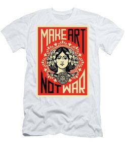 Make Art Not War T-shirt ZA