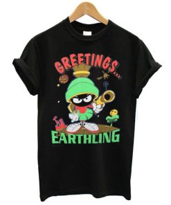 Marvin The Martian Greetings Earthlings T-shirt ZA