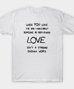 Quote Love You Netflix Show T-shirt ZA