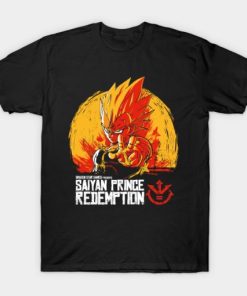 Saiyan Prince Redemption T-shirt ZA