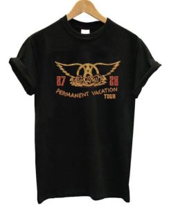 Aerosmith Permanent Vacation Tour 87-88 T-Shirt ZA