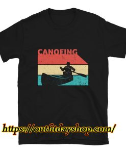 Canoe Shirt Retro Vintage Canoeing Outdoor Shirt ZA