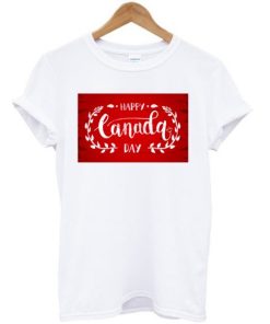 Happy Canada Day Logo T-shirt ZA