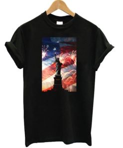 Independence Day USA Fireworks T-shirt ZA