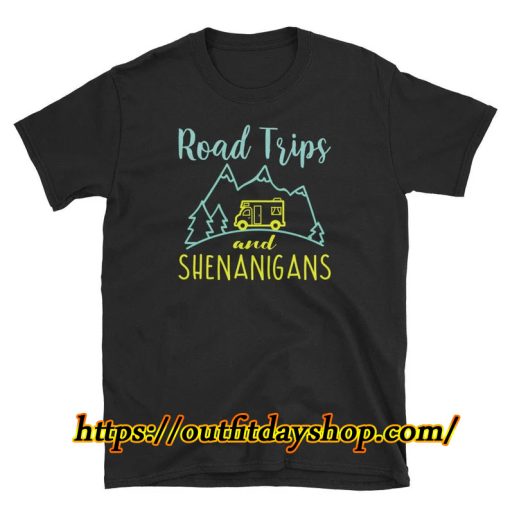 Road Trips And Shenanigans - Road Tripping Unisex T-Shirt ZA