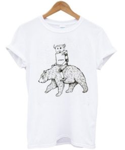 Robot And Bear T-shirt ZA