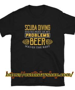 Solves Most Of My Problems - Beer Shirt ZA