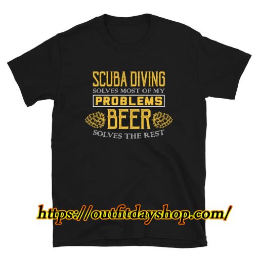 Solves Most Of My Problems - Beer Shirt ZA