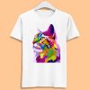 Colorful Cat cute Animal T Shirt ZA