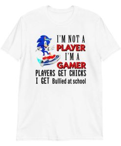 I'm Not A Player I'm A Gamer Players Get Chicks I Get Bullied At School - Meme shirt ZA
