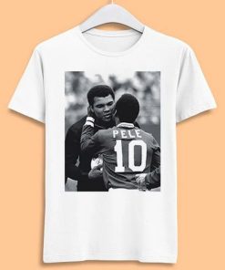 Pele Pays Tribute Hero Muhammed Ali Clay Lex Unisex Adult Mens Womens Gift Cool Music Fashion Top Retro Tee T Shirt ZA