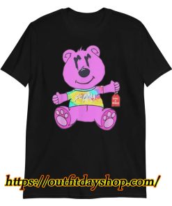 Sorry pink bear desing sorry Pink bear In advance T-Shirt ZA