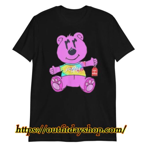 Sorry pink bear desing sorry Pink bear In advance T-Shirt ZA