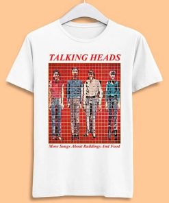 Talking Heads More Songs About Buildings And Food Punk Rock Unisex Mens Womens Gift Cool Music Fashion Top Retro Tee T Shirt ZA