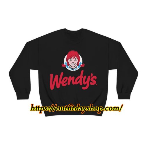 Wendy's Fast Food restaurant Logo Unisex Heavy Blend Crewneck Sweatshirt ZA
